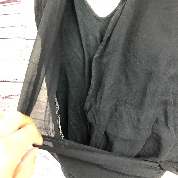 Haute Hippie Black Blouse - Picture 4 of 8